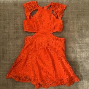 Brand new dress w cutouts